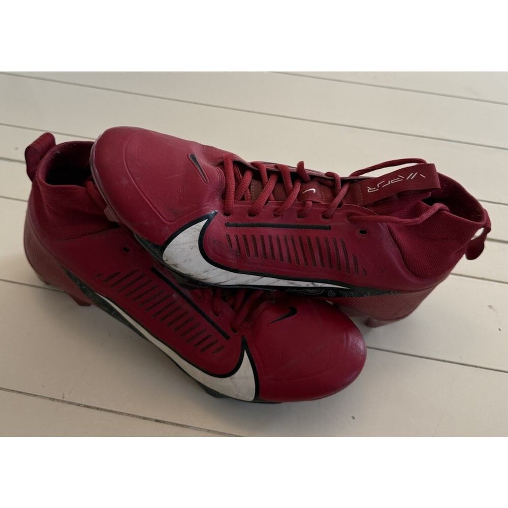 Kyler Murray Nike Vapor Edge Pro 360 2 Tough Red Paisley sz 11.5 Football Cleats